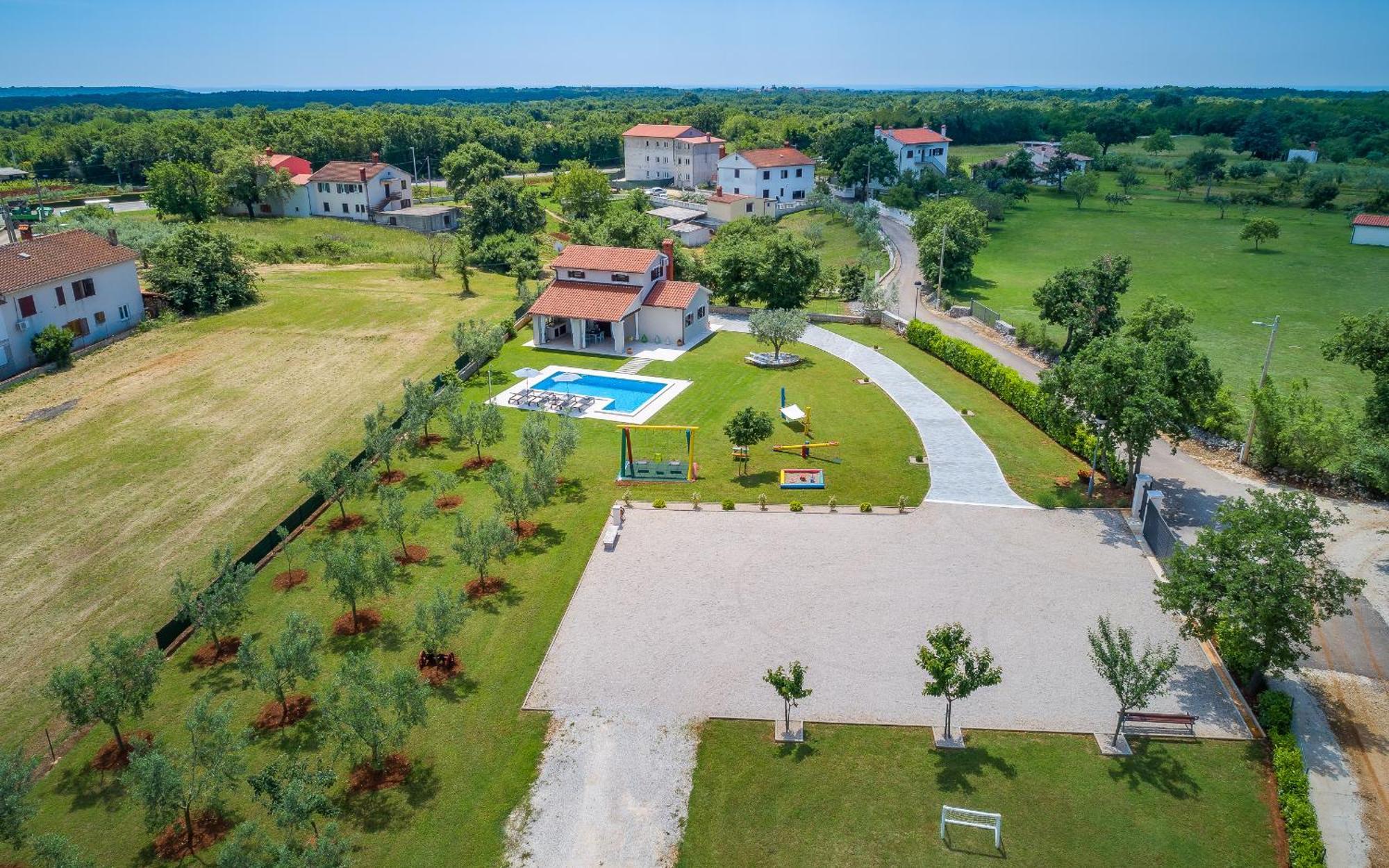 Villa Zara Marčana Buitenkant foto